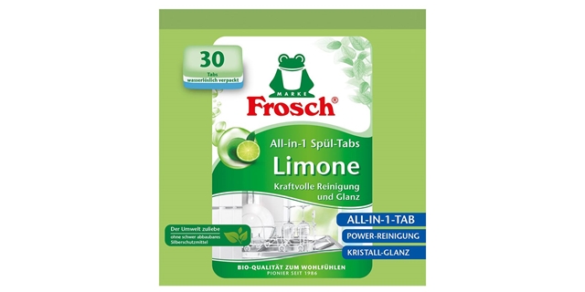 Frosch EKO Tablety do myčky vše v 1 Citrón (30 Tablet)                                                                                                                                                                                                    