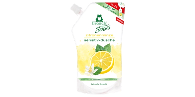 Frosch EKO Senses Sprchový gel Citron máta - náhradní náplň 500ml                                                                                                                                                                                         
