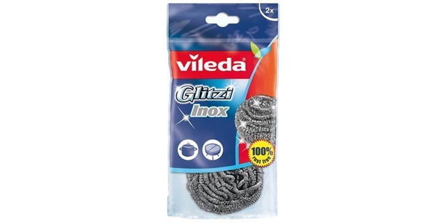 Vileda INOX drátěnka 2ks                                                                                                                                                                                                                                  