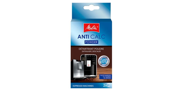 Melitta Anti Calc Práškový odvápňovač pro plnoautomatické kávovary 2x40g                                                                                                                                                                                  