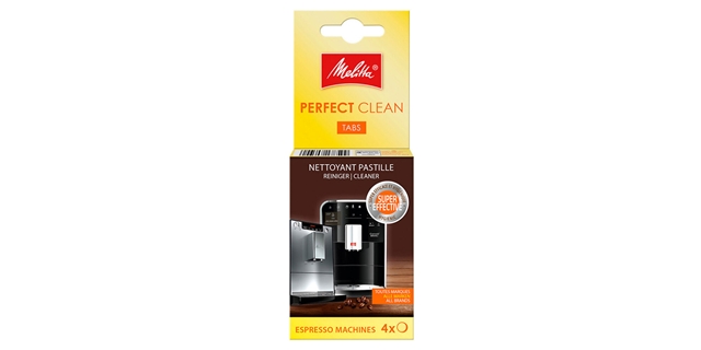 Melitta PERFECT CLEAN Čisticí tablety pro espresso kávovary a kapslové přístroje všech značek                                                                                                                                                             