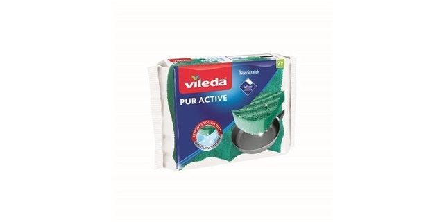 Vileda PUR active houbička střední 2ks                                                                                                                                                                                                                    