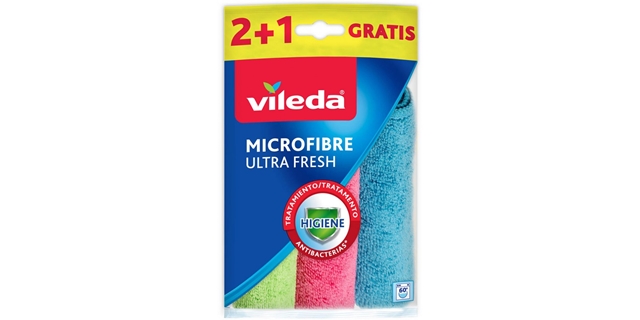 Vileda Ultra Fresh mikrohadřík 2+1ks                                                                                                                                                                                                                      