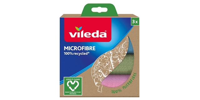 Vileda mikrohadřík z recykl vláken 3ks                                                                                                                                                                                                                    