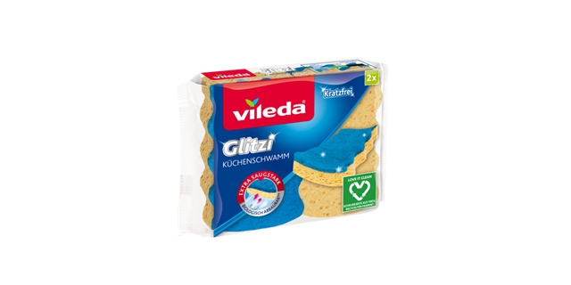 Vileda Glitzi Univerzal visk houb 2ks                                                                                                                                                                                                                     