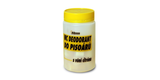 WC deodorant do pisoárů citron 750g                                                                                                                                                                                                                       