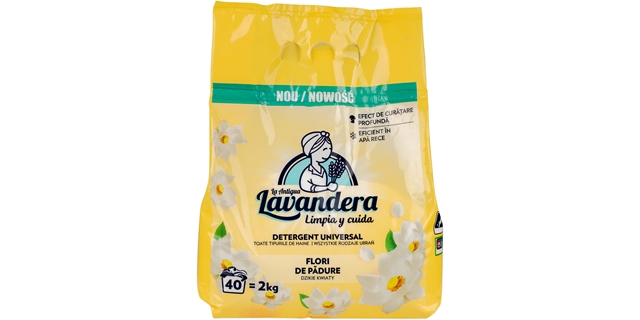 Lavandera Prací prášek Divoké květy 2Kg / 90 PD                                                                                                                                                                                                           