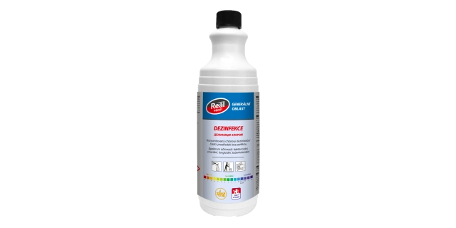 Real profi dezinfekce chlorová 1 l                                                                                                                                                                                                                        