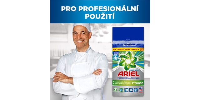 Ariel Professional prací prášek 130 PD/7,15 kg                                                                                                                                                                                                            