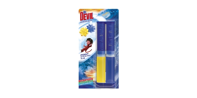 Dr. DEVIL WC POINT DUO BLOCK 65 ml Ocean sun                                                                                                                                                                                                              