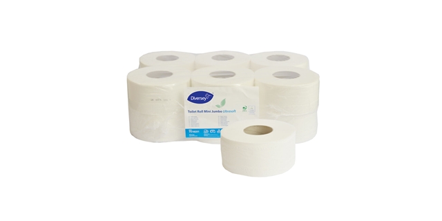 DI Toilet MiniJumbo U-soft 2ply 12pc                                                                                                                                                                                                                      