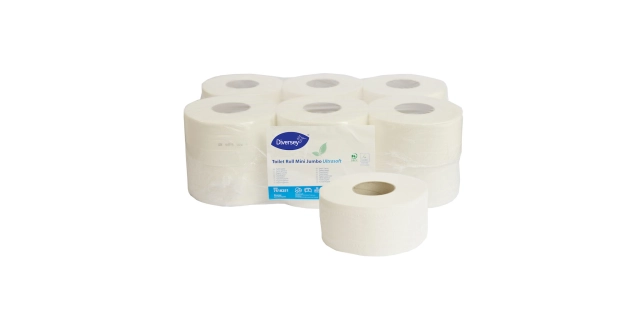 DI Toilet MiniJumbo U-soft 2ply 12pc                                                                                                                                                                                                                      