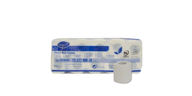 DI Toilet Roll Classic 2ply 10pc                                                                                                                                                                                                                          