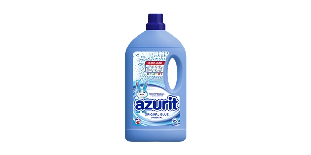 AZURIT Original Blue prací gel 42 dávek / 1 890 ml UNIVERSAL                                                                                                                                                                                              