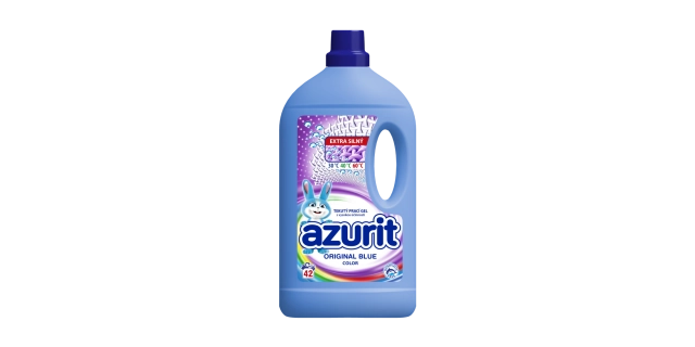 AZURIT Original Blue prací gel 42 dávek / 1 890 ml COLOR                                                                                                                                                                                                  