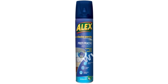 ALEX aerosol proti prachu jasmín – aerosol 400 ml                                                                                                                                                                                                         