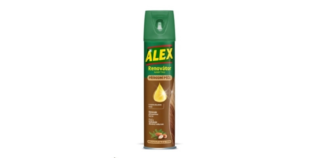 ALEX aerosol renovátor nábytku arganový olej a cedr - aerosol 400ml                                                                                                                                                                                       