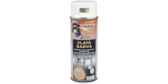 Barva zlatá 0960 Spray 400ml                                                                                                                                                                                                                              