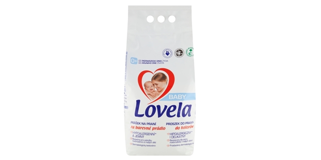 Lovela Baby prášek na praní na barevné prádlo 4,1 kg / 41 pracích dávek                                                                                                                                                                                   