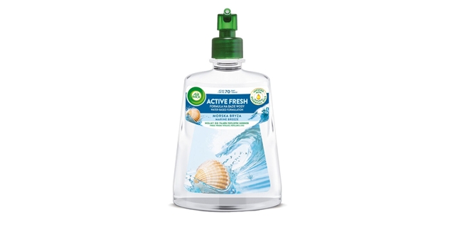 Air Wick Active Fresh náplň na vodní bázi do automatického difuzéru - Mořský vánek 228ml                                                                                                                                                                  
