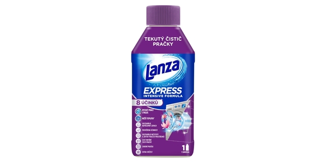 Lanza Tekutý čistič pračky Express 250 ml                                                                                                                                                                                                                 