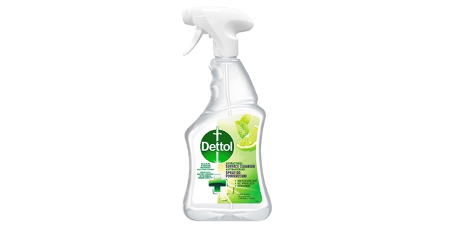 DETTOL Antibakteriální sprej na povrchy Limetka a Máta 500ml                                                                                                                                                                                              
