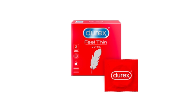 DUREX Feel Thin 3 ks                                                                                                                                                                                                                                      