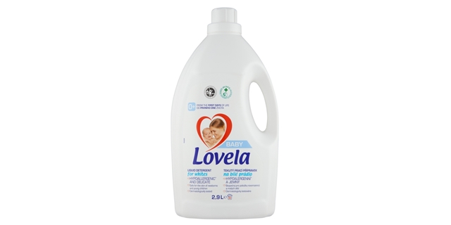 Lovela Baby tekutý prací přípravek na bílé prádlo 2,9 l / 32 pracích dávek                                                                                                                                                                                