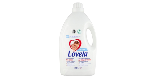 Lovela Baby tekutý prací přípravek na barevné prádlo 2,9 l / 32 pracích dávek                                                                                                                                                                             