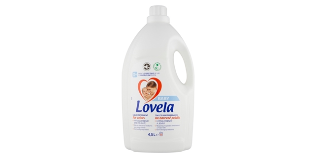 Lovela Baby tekutý prací přípravek na barevné prádlo 4,5 l / 50 pracích dávek                                                                                                                                                                             