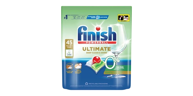 Finish Ultimate 0% kapsle do myčky nádobí 45 ks                                                                                                                                                                                                           