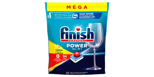 Finish Power All in 1 tablety do myčky nádobí Lemon Sparkle 94 ks                                                                                                                                                                                         