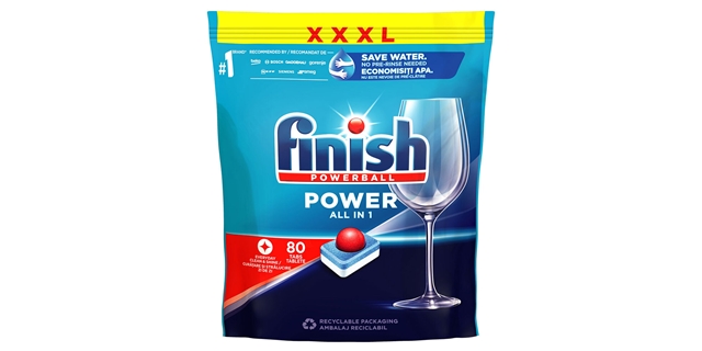 Finish Power All in 1 tablety do myčky nádobí 80 ks                                                                                                                                                                                                       