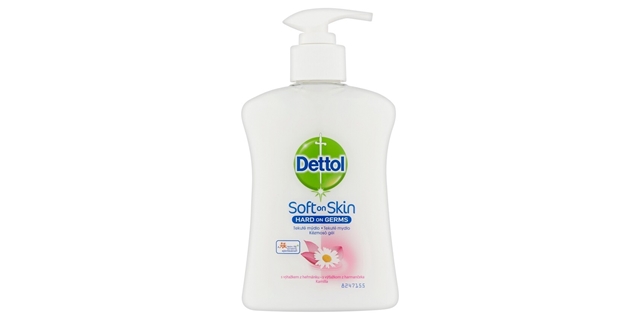 DETTOL Tekuté mýdlo Jemný Heřmánek 250 ml                                                                                                                                                                                                                 