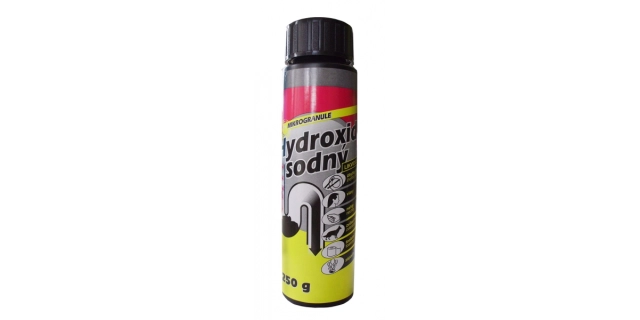 Hydroxid sodný mikrogranule 250g                                                                                                                                                                                                                          