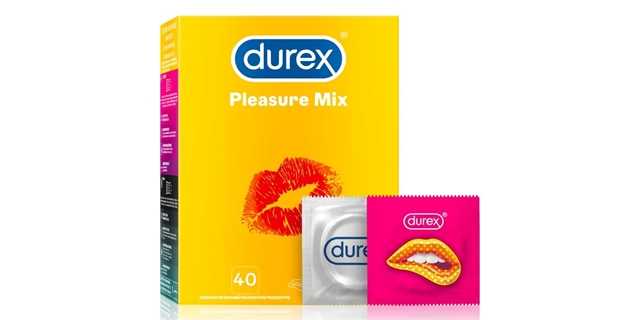 DUREX Pleasure MIX 40 ks                                                                                                                                                                                                                                  