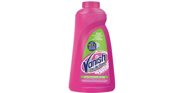 Vanish Oxi Action Extra Hygiene - tekutý odstraňovač skvrn 940 ml                                                                                                                                                                                         