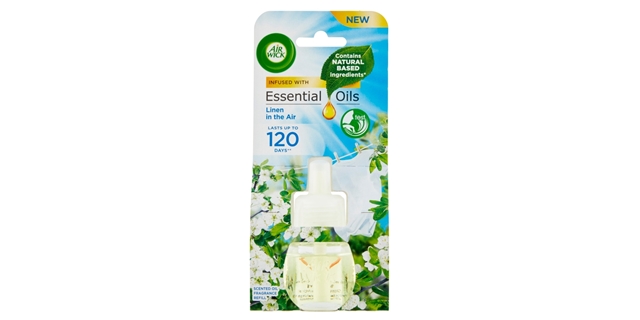 Air Wick tekutá náplň do elektrického přístroje - Prádlo ve vánku 19 ml                                                                                                                                                                                   