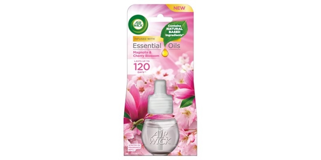 Air Wick tekutá náplň do elektrického přístroje - Magnolie a květy třešní 19 ml                                                                                                                                                                           