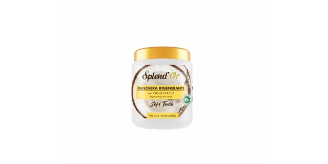 Splend´Or REGENERAČNÍ VLASOVÁ MASKA S KOKOSOVOU SMĚSÍ 1000ml                                                                                                                                                                                              