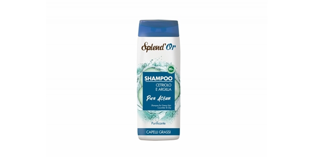 Splend´Or VLASOVÝ ŠAMPON S OKURKOU A JÍLEM 300ml                                                                                                                                                                                                          