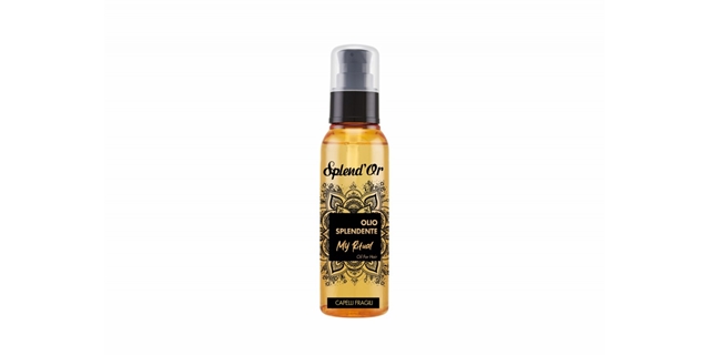 Splend´Or RITUÁLNÍ VYŽIVUJÍCÍ VLASOVÝ OLEJ ZÁŘÍCÍ OLEJE 100ml                                                                                                                                                                                             