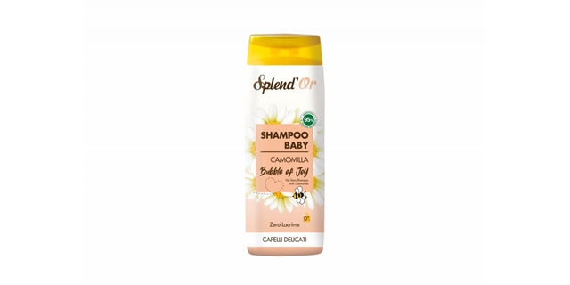 Splend´Or DĚTSKÝ VLASOVÝ ŠAMPON HEŘMÁNEK - ŽÁDNÉ SLZY 300ml                                                                                                                                                                                               