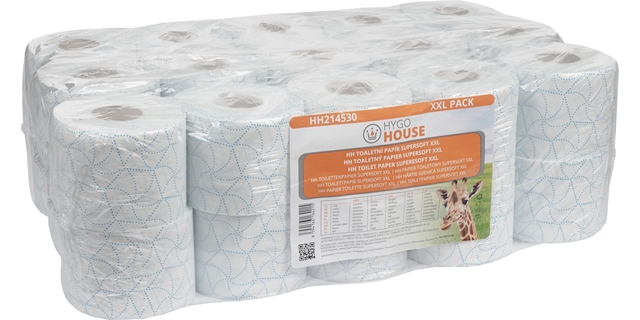 Toaletní papír HYGOHOUSE XXL, 2 vrstvy, celuloza, 1x30 ks                                                                                                                                                                                                 