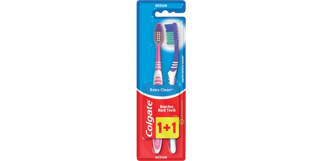 Colgate*ZK Extra Clean střední 1+1                                                                                                                                                                                                                        