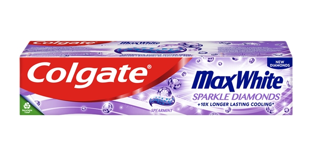 Colgate*ZP 75ml Max White Diamonds                                                                                                                                                                                                                        