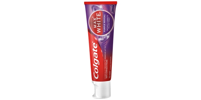 Colgate*ZP 75ml Max White Purple Reveal                                                                                                                                                                                                                   