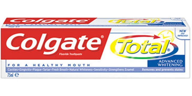 Colgate*ZP 75ml Total whitening                                                                                                                                                                                                                           
