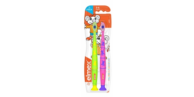 Elmex*ZK dětský 3-6r. 2pack                                                                                                                                                                                                                               