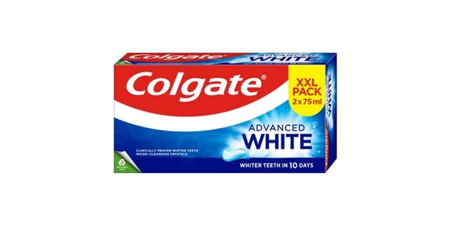 Colgate*ZP 2x75ml Advanced White Original                                                                                                                                                                                                                 
